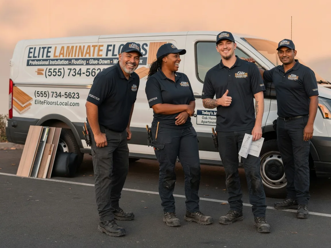 Laminate flooring installation company in Mounds, OK
